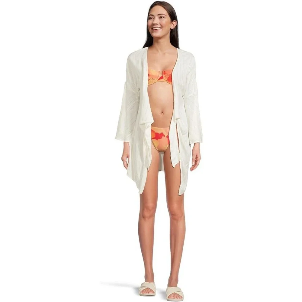 L*Space Coast To Coast Top Women DD Native Poppies Stretch Swimwear Beach BUU484